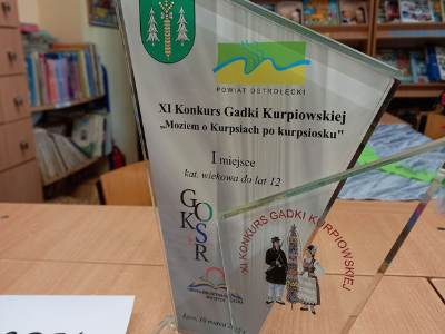 Nagroda w konkursie gadki kurpiowskiej
